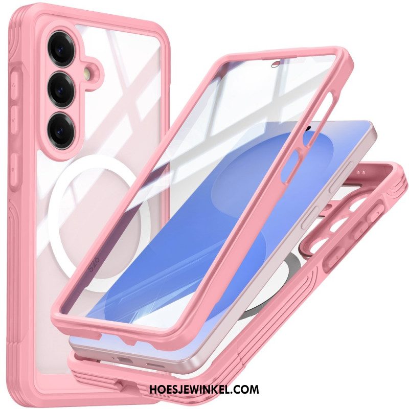 Hoesje Voor Samsung Galaxy S26 Magnetisch Met Beschermfolie Van Gehard Glas
