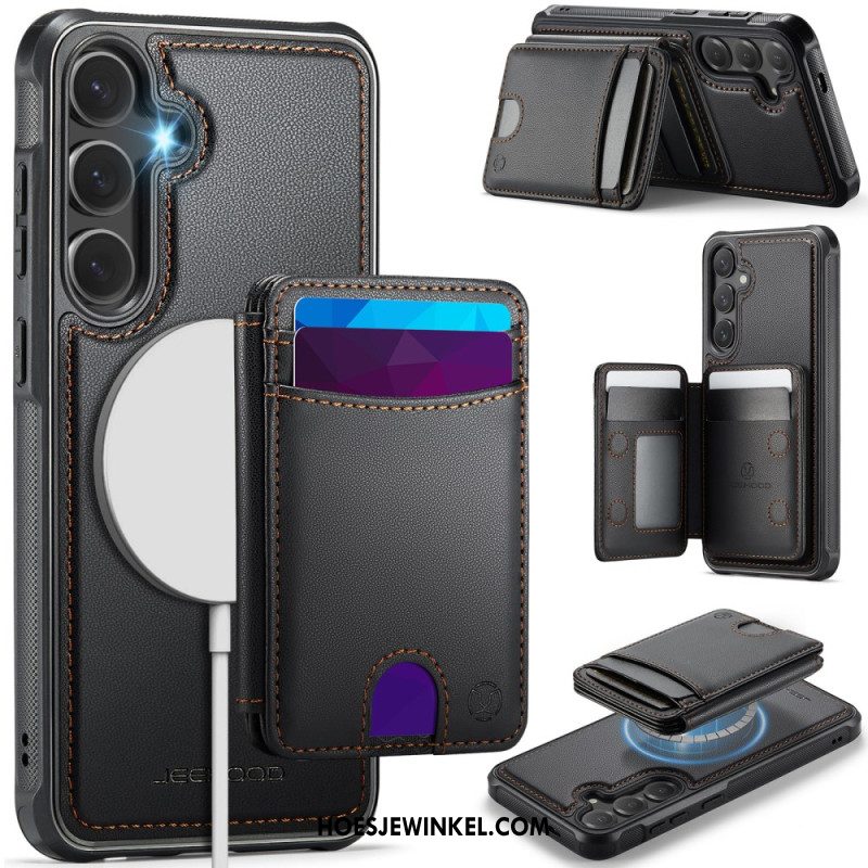 Hoesje Voor Samsung Galaxy S26 Plus Afneembare Kaarthouder Jeehood