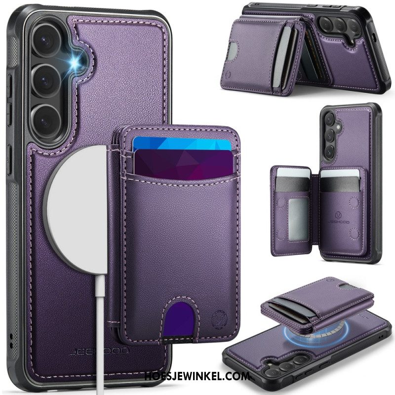 Hoesje Voor Samsung Galaxy S26 Plus Afneembare Kaarthouder Jeehood