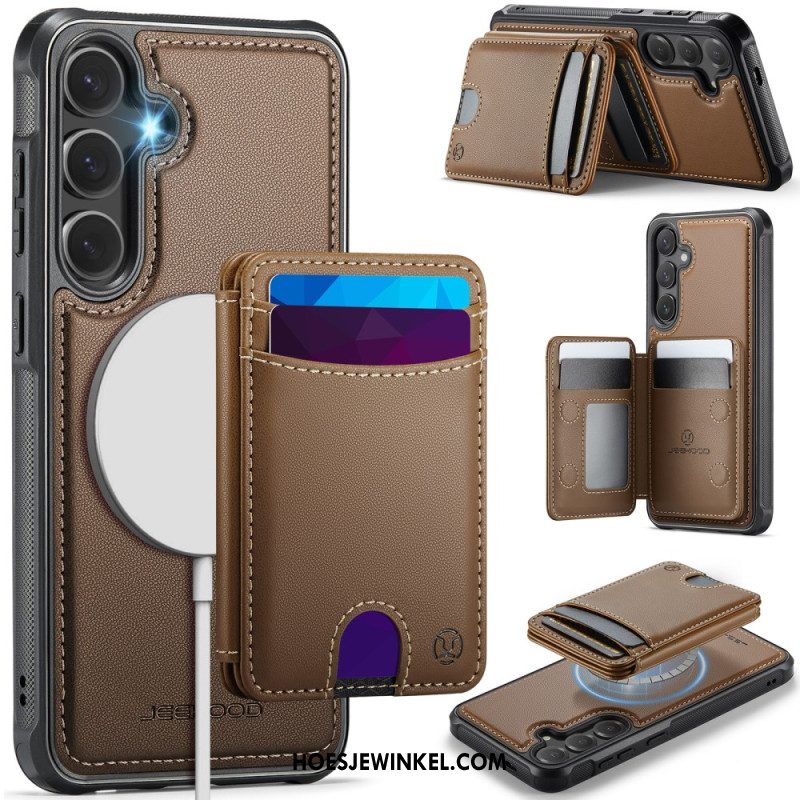 Hoesje Voor Samsung Galaxy S26 Plus Afneembare Kaarthouder Jeehood