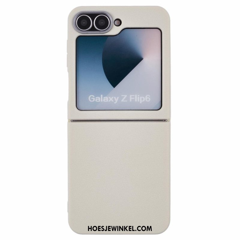 Hoesje Voor Samsung Galaxy Z Flip 7 Fe Leertextuur