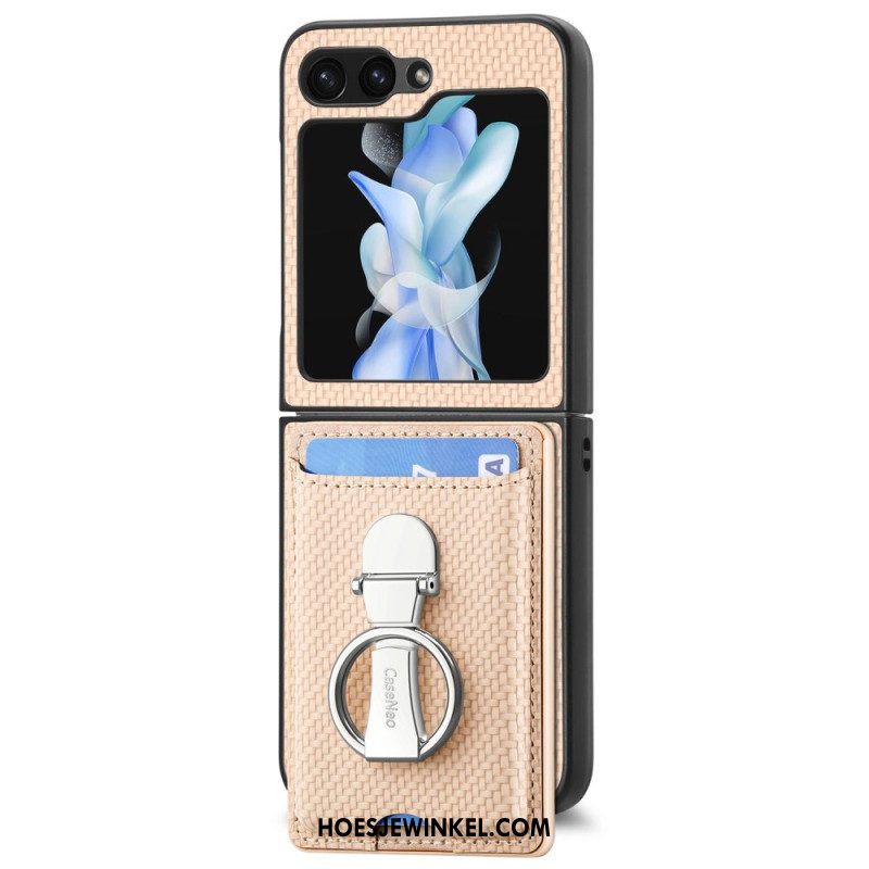 Hoesje Voor Samsung Galaxy Z Flip 7 Fe Opvouwbare Standaard En Kaarthouder