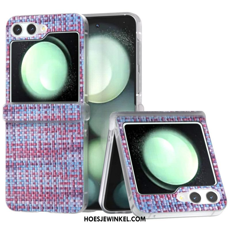 Hoesje Voor Samsung Galaxy Z Flip 7 Fe Stoffen Effect