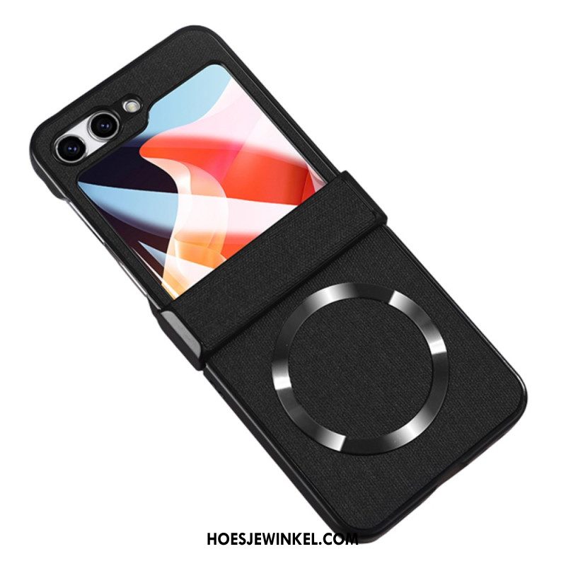 Hoesje Voor Samsung Galaxy Z Flip 7 Fe Stoffen Structuur