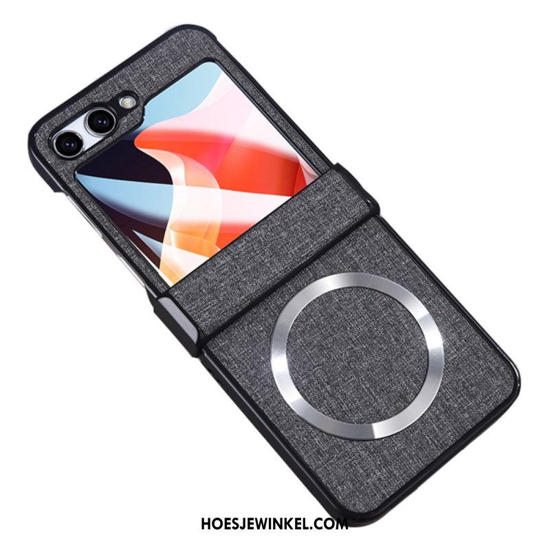 Hoesje Voor Samsung Galaxy Z Flip 7 Fe Stoffen Structuur