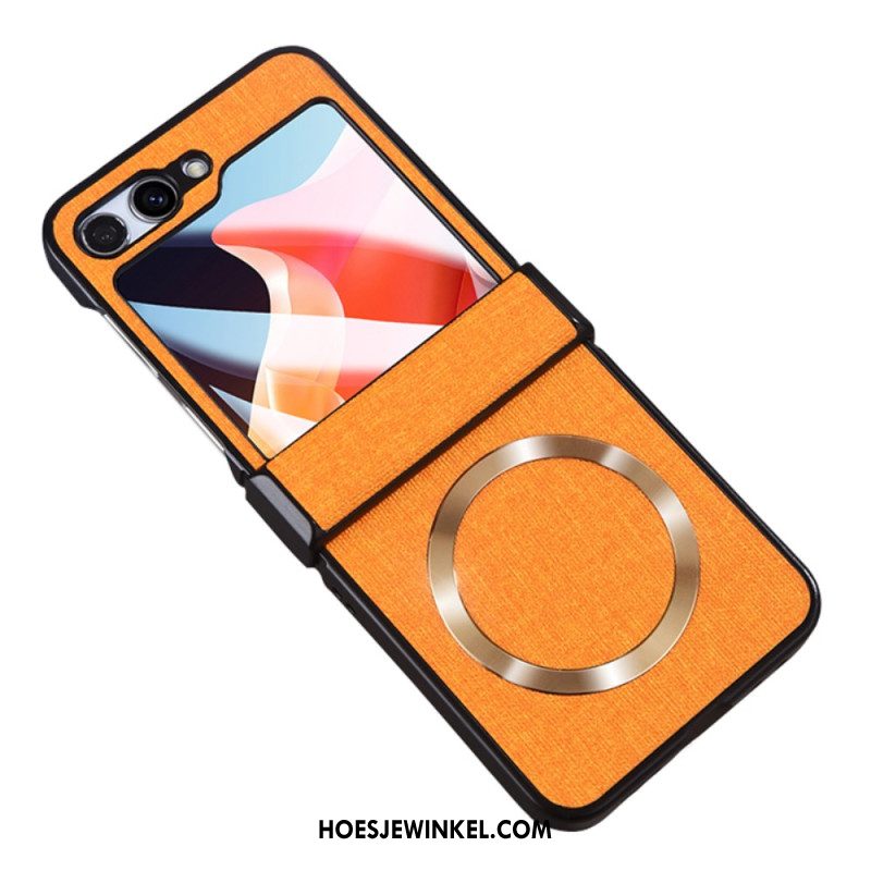 Hoesje Voor Samsung Galaxy Z Flip 7 Fe Stoffen Structuur