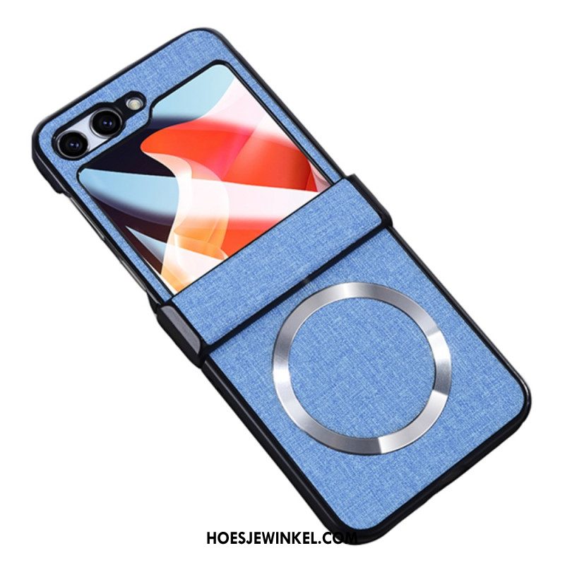 Hoesje Voor Samsung Galaxy Z Flip 7 Fe Stoffen Structuur