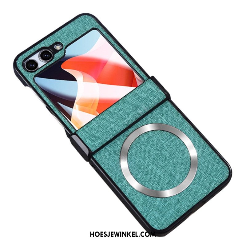 Hoesje Voor Samsung Galaxy Z Flip 7 Fe Stoffen Structuur