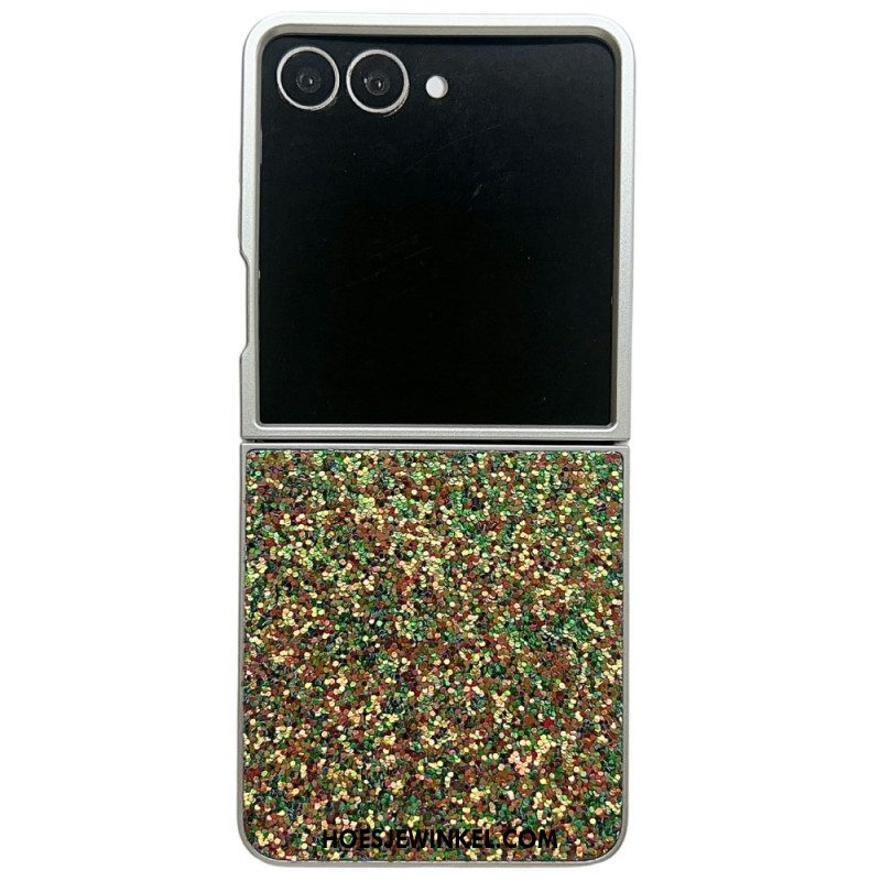 Hoesje Voor Samsung Galaxy Z Flip 7 Glitterdesign