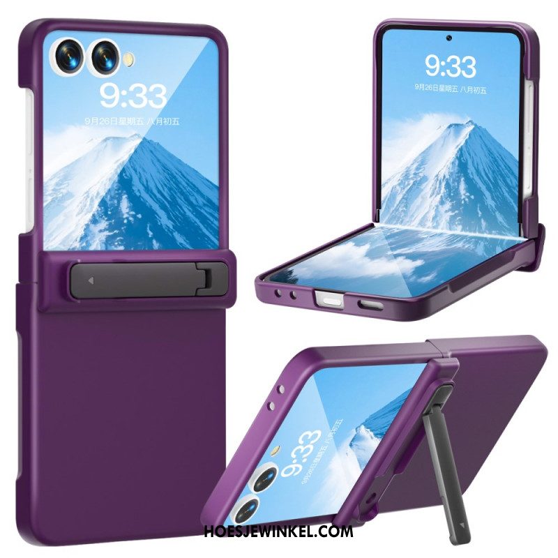 Hoesje Voor Samsung Galaxy Z Flip 7 Scharnierbeschermer En Standaard