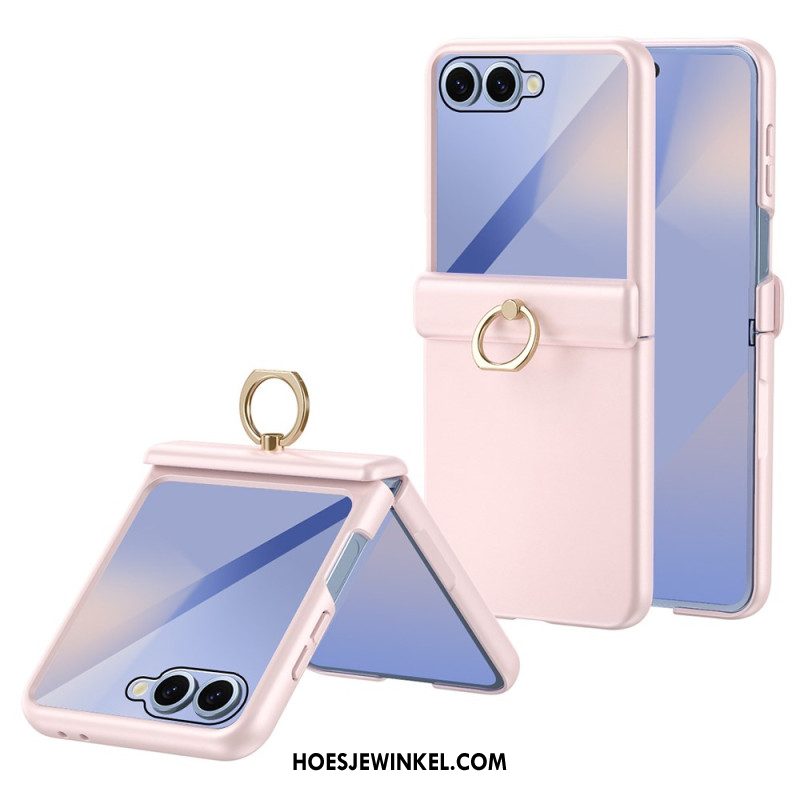 Hoesje Voor Samsung Galaxy Z Flip 7 Standaard En Ring
