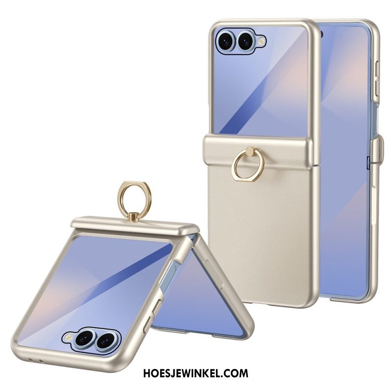 Hoesje Voor Samsung Galaxy Z Flip 7 Standaard En Ring