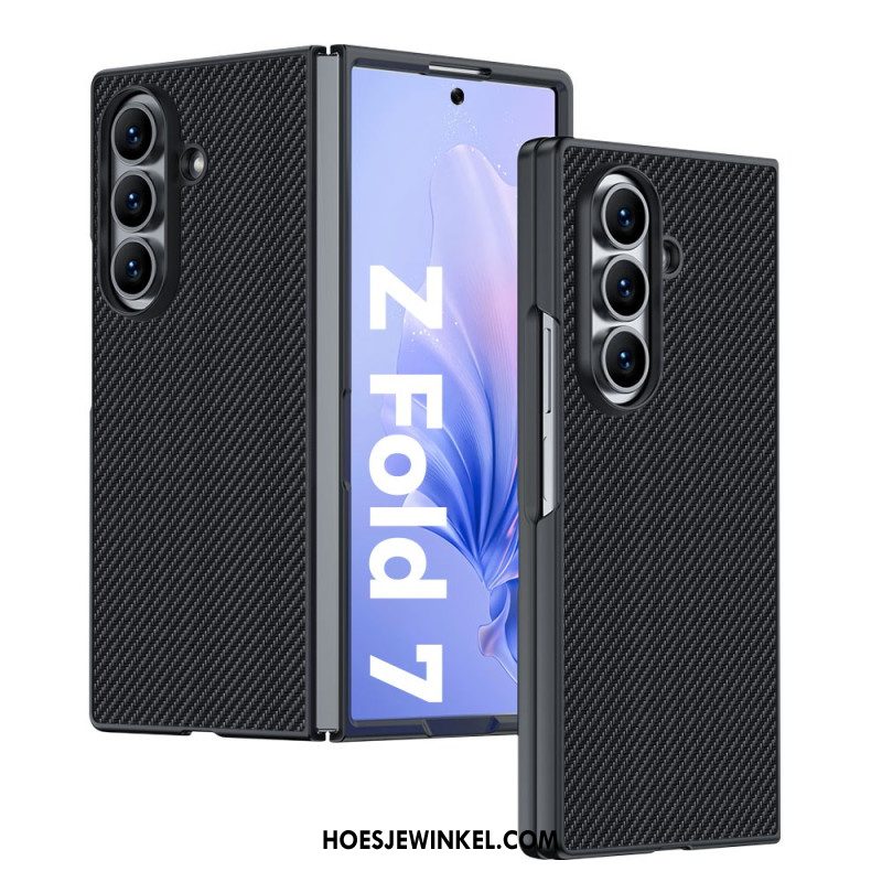 Hoesje Voor Samsung Galaxy Z Fold 7 Carbonvezelversie