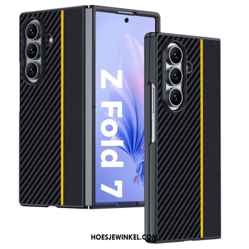Hoesje Voor Samsung Galaxy Z Fold 7 Carbonvezelversie