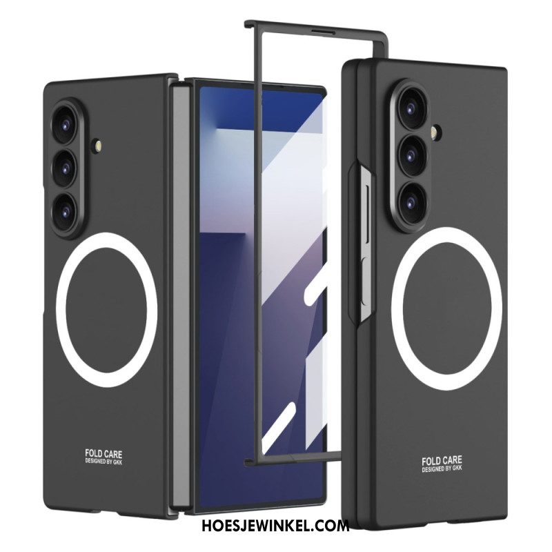 Hoesje Voor Samsung Galaxy Z Fold 7 Magnetische Schermbeschermer Van Gehard Glas