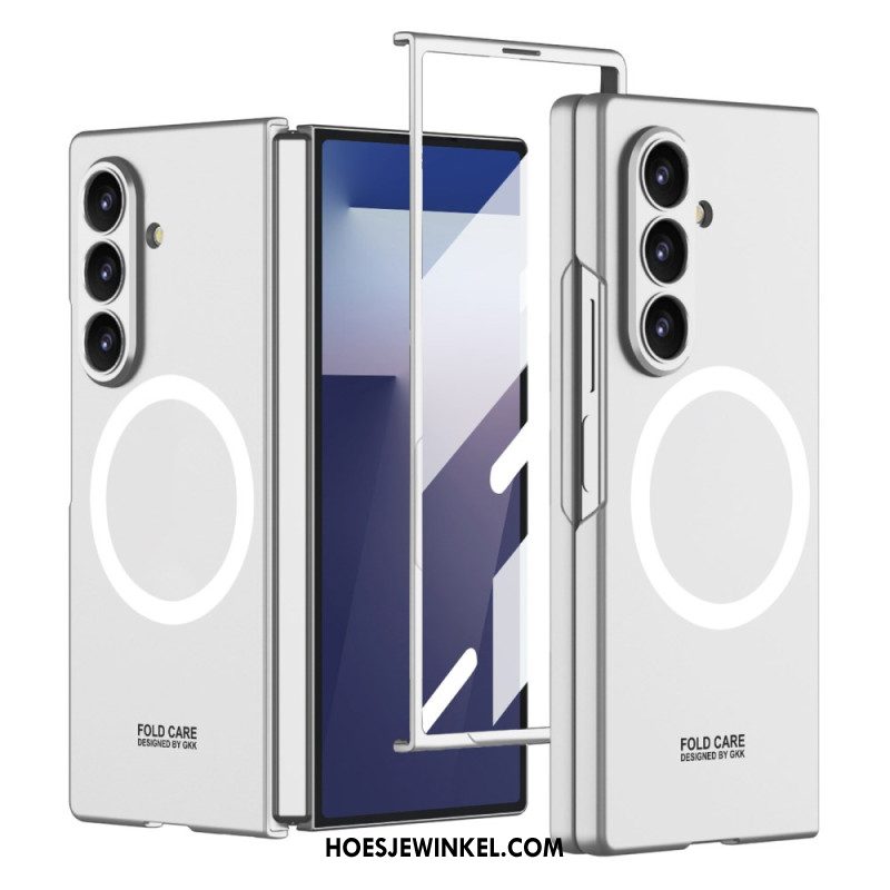 Hoesje Voor Samsung Galaxy Z Fold 7 Magnetische Schermbeschermer Van Gehard Glas