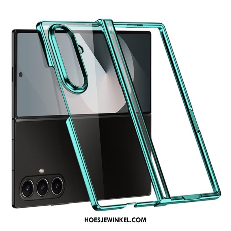 Hoesje Voor Samsung Galaxy Z Fold 7 Metal Effect Scharnier Design