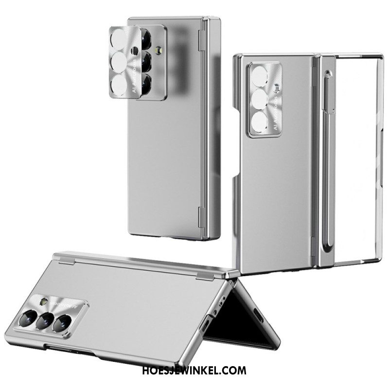 Hoesje Voor Samsung Galaxy Z Fold 7 Schermbeschermer Van Gehard Glas En Stylushouder