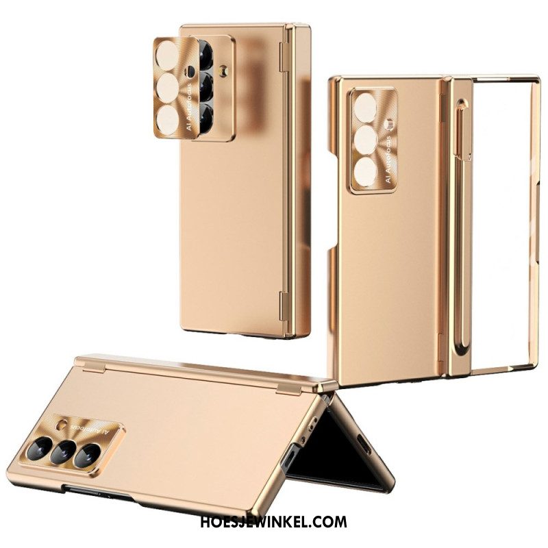 Hoesje Voor Samsung Galaxy Z Fold 7 Schermbeschermer Van Gehard Glas En Stylushouder