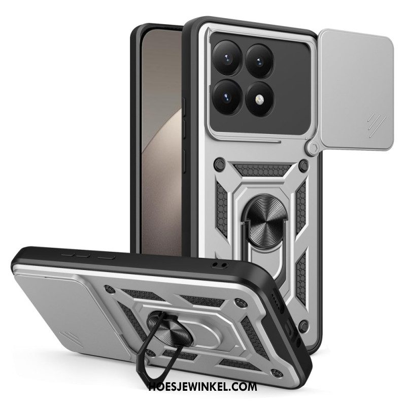 Hoesje Voor Xiaomi 15t Schuifbare Cameracover En Standaard