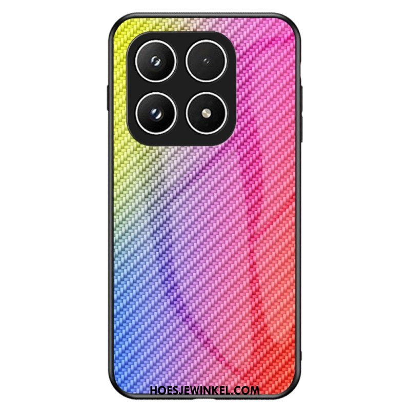 Hoesje Voor Xiaomi 17 Gehard Glas En Koolstofvezel