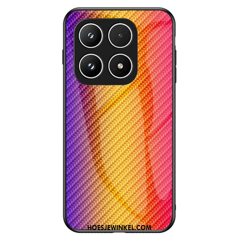 Hoesje Voor Xiaomi 17 Gehard Glas En Koolstofvezel