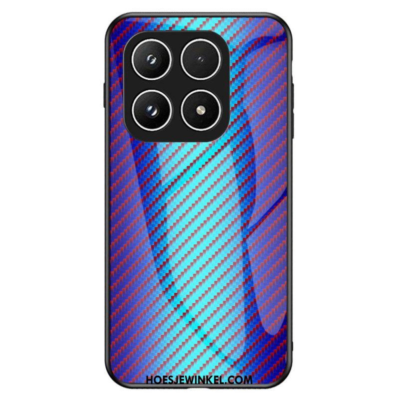 Hoesje Voor Xiaomi 17 Gehard Glas En Koolstofvezel