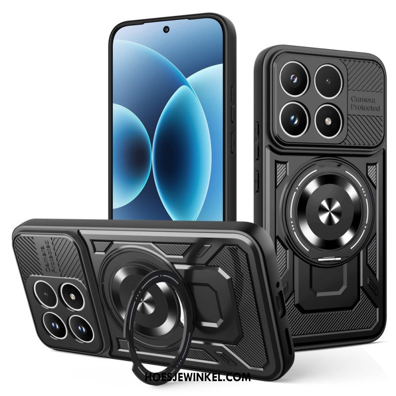 Hoesje Voor Xiaomi 17 Magnetisch Met Draaibare Standaard