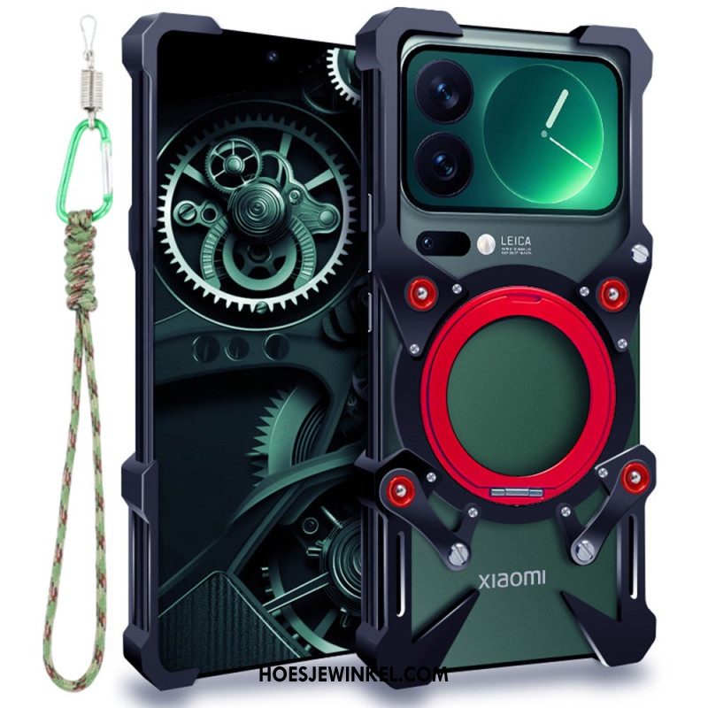 Hoesje Voor Xiaomi 17 Pro Magnetische Sluiting En Riem