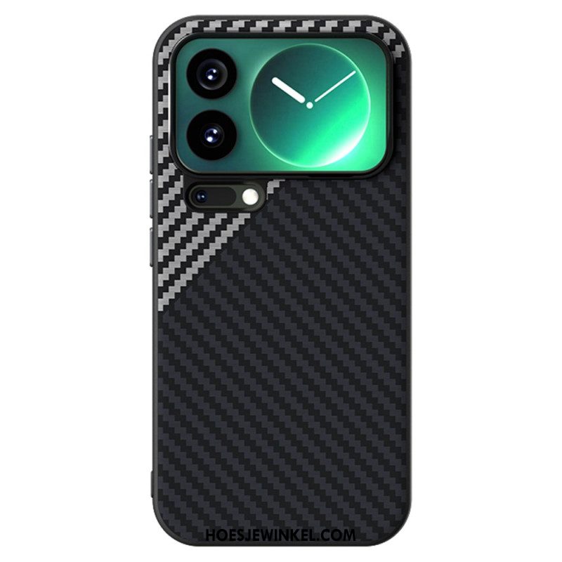 Hoesje Voor Xiaomi 17 Pro Max Koolstofvezeltextuur Abeel