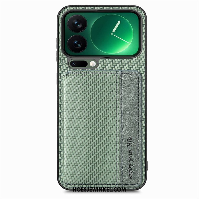 Hoesje Voor Xiaomi 17 Pro Max Rfid-blokkering En Magnetische Kaarthouder