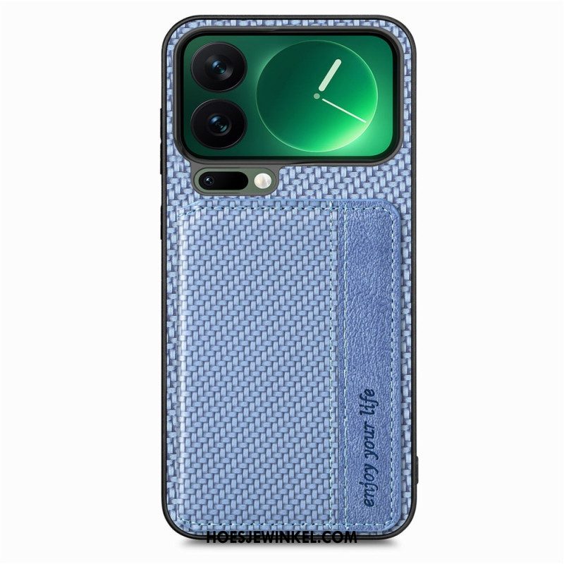 Hoesje Voor Xiaomi 17 Pro Max Rfid-blokkering En Magnetische Kaarthouder