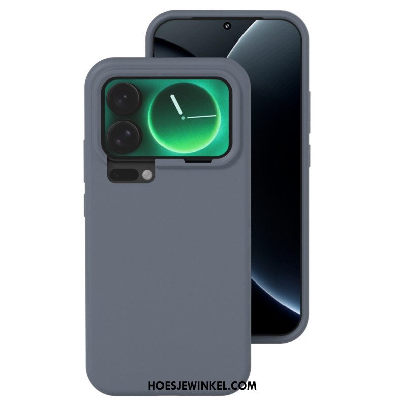 Hoesje Voor Xiaomi 17 Vloeibare Siliconen