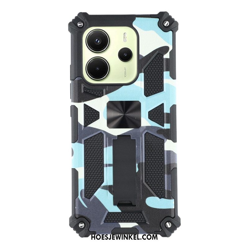 Hoesje Voor Xiaomi Redmi Note 14 5g Robuust Met Geïntegreerde Standaard Camouflage