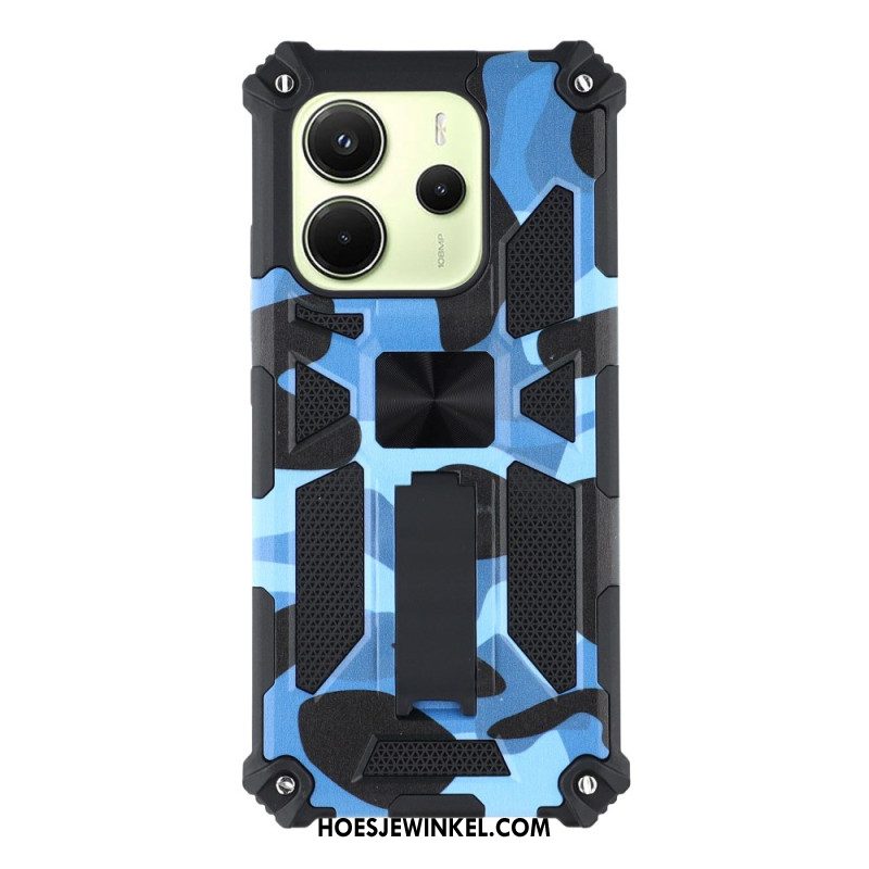 Hoesje Voor Xiaomi Redmi Note 14 5g Robuust Met Geïntegreerde Standaard Camouflage