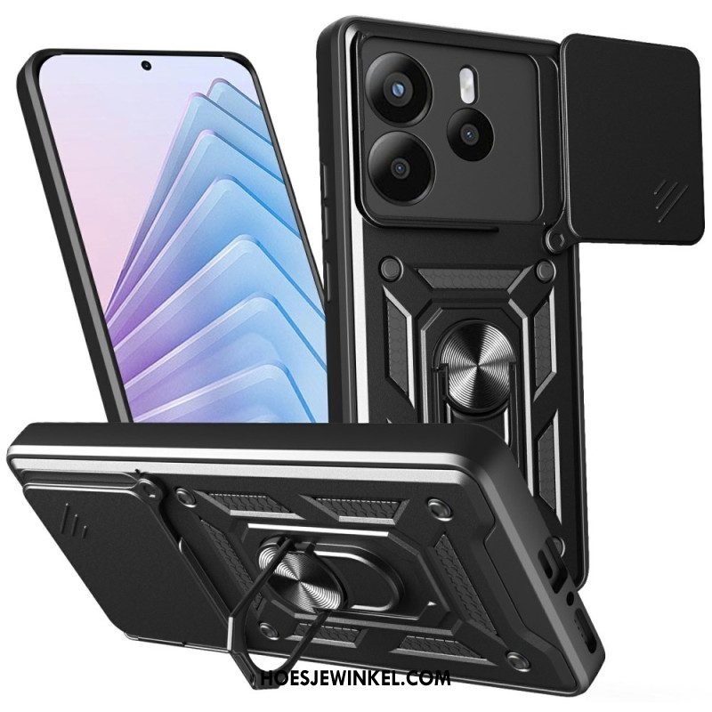 Hoesje Voor Xiaomi Redmi Note 14 5g Schuifbare Cameracover En Standaard