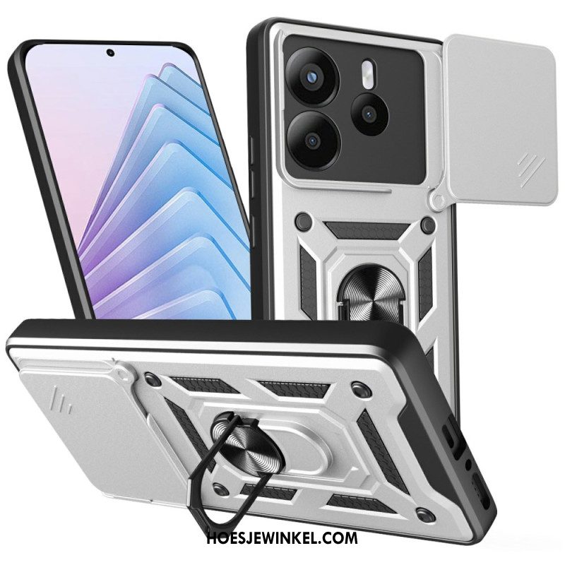 Hoesje Voor Xiaomi Redmi Note 14 5g Schuifbare Cameracover En Standaard