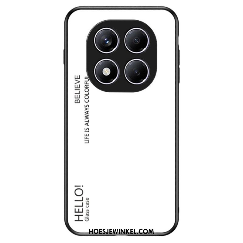 Hoesje Voor Xiaomi Redmi Note 14 Pro 4g Hello Gehard Glas