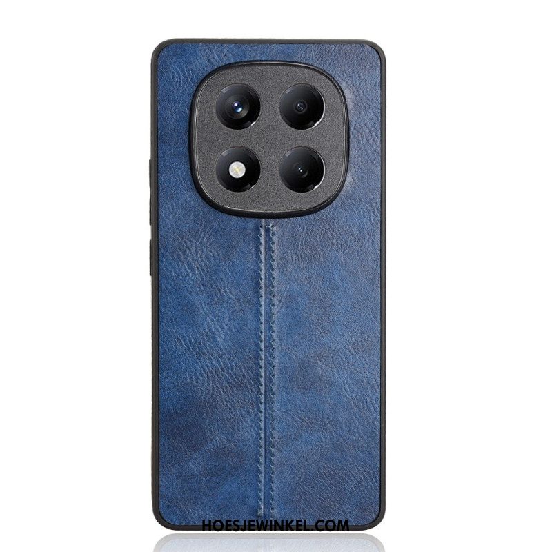 Hoesje Voor Xiaomi Redmi Note 14 Pro 4g Leerlook Stiksels