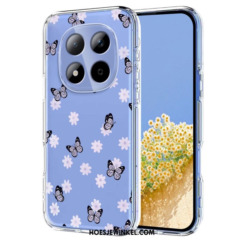 Hoesje Voor Xiaomi Redmi Note 15 Pro 5g Bloemenpatroon