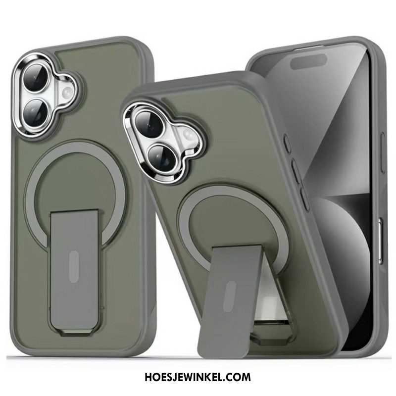 Hoesje Voor iPhone 17 Magsafe-compatibel Met Standaard