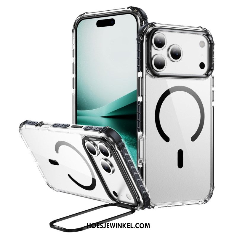 Hoesje Voor iPhone 17 Pro Magsafe-compatibel Met Ingebouwde Standaard