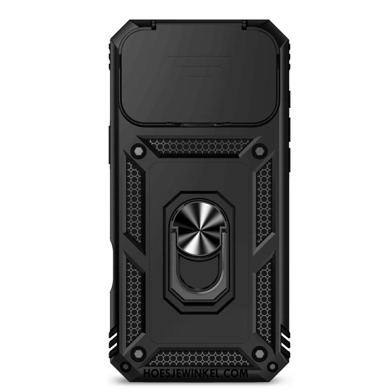 Hoesje Voor iPhone 17 Pro Robuust Met Lensbeschermer En Standaard