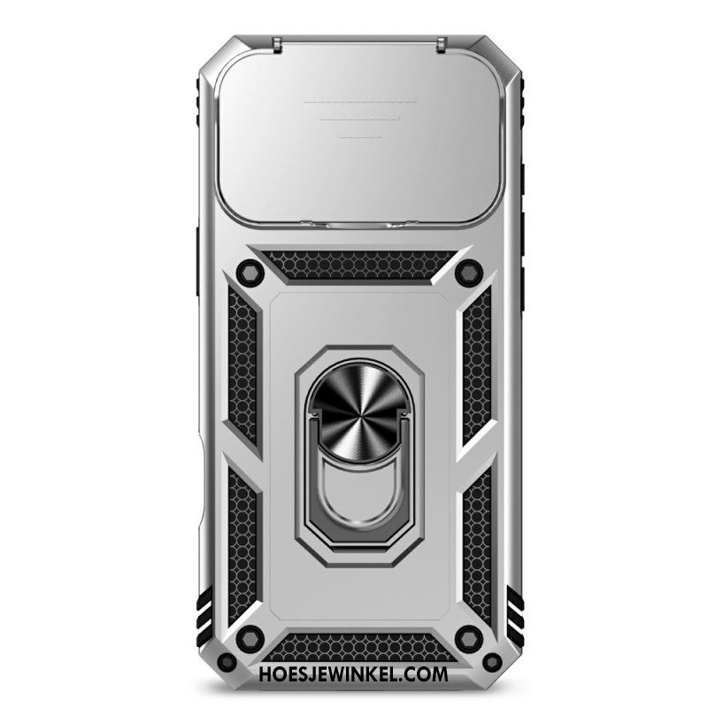 Hoesje Voor iPhone 17 Pro Robuust Met Lensbeschermer En Standaard