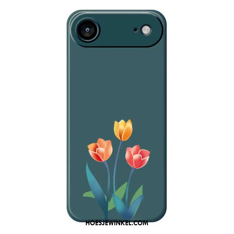 Hoesje Voor iPhone Air Kleurrijke Tulpen