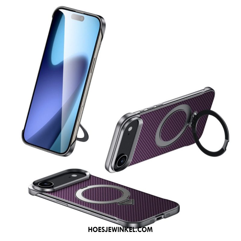 Hoesje Voor iPhone Air Magsafe Ultrafijne Koolstofvezel
