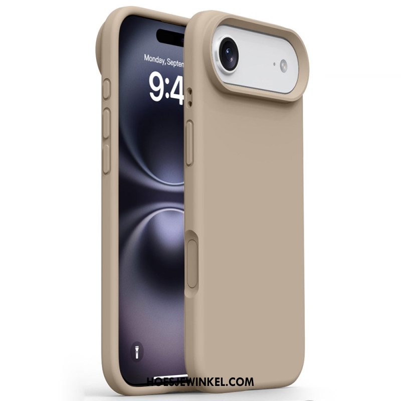 Hoesje Voor iPhone Air Vloeibare Siliconen En Microvezel