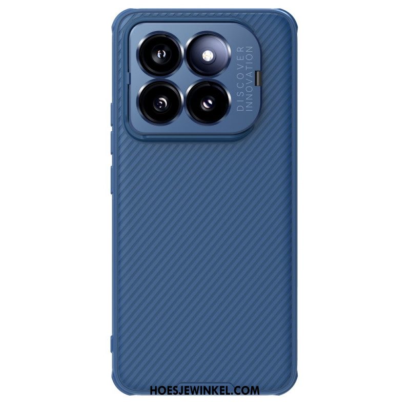 Hoesje Xiaomi 14 Pro Camshield Prop-serie Met Textuur Nillkin