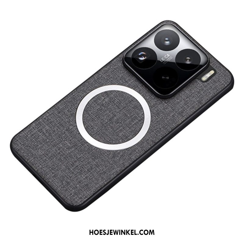 Hoesje Xiaomi 15 Magsafe-compatibele Stof