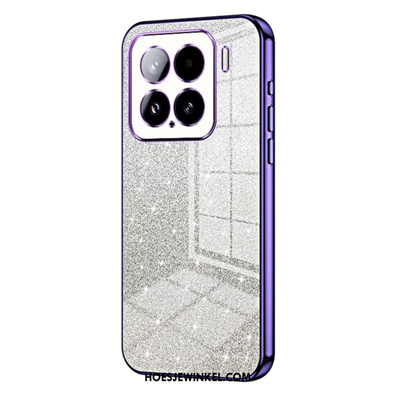 Hoesje Xiaomi 15 Pailletten Met Kleurverloop